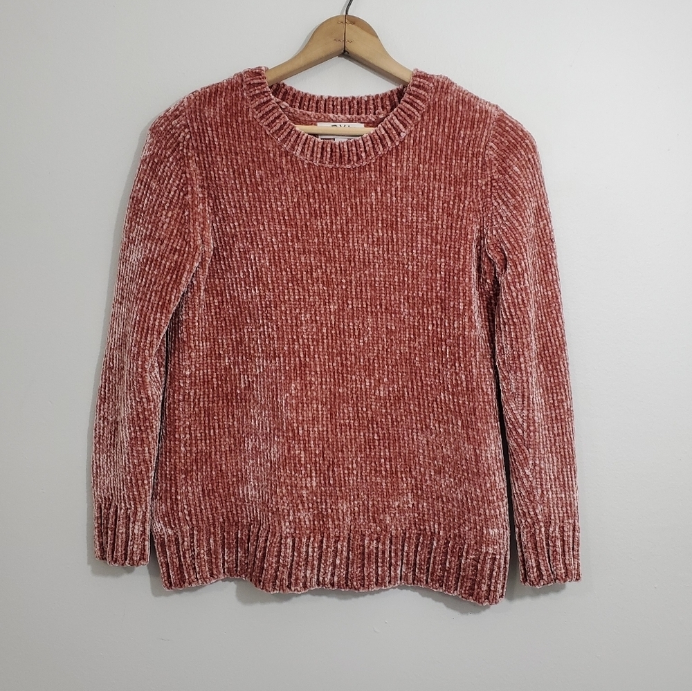 Orvis Brick Dust Chenille Sweater